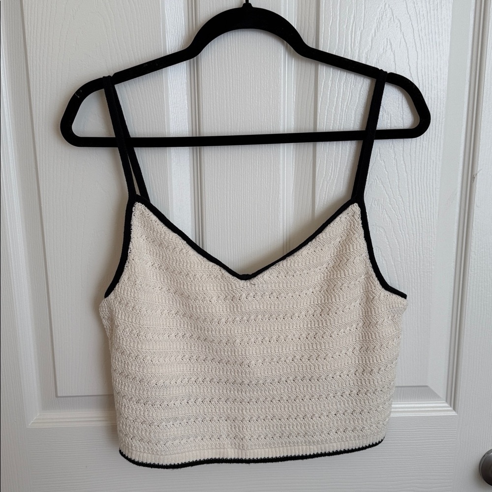 Abercrombie crochet top